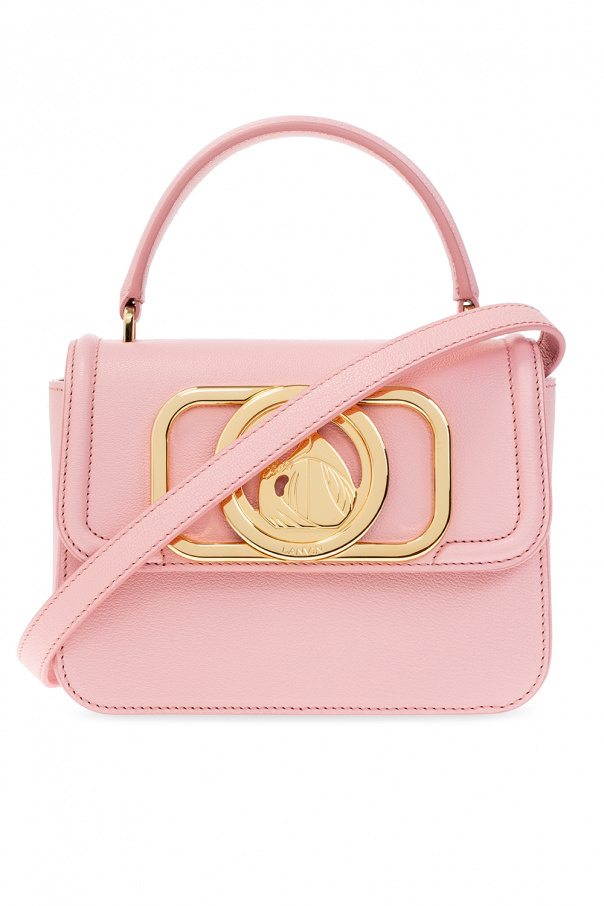 SchaferandweinerShops Canada - Jil Sander Tangle medium cross body bag -  Pink Leather shoulder bag Lanvin